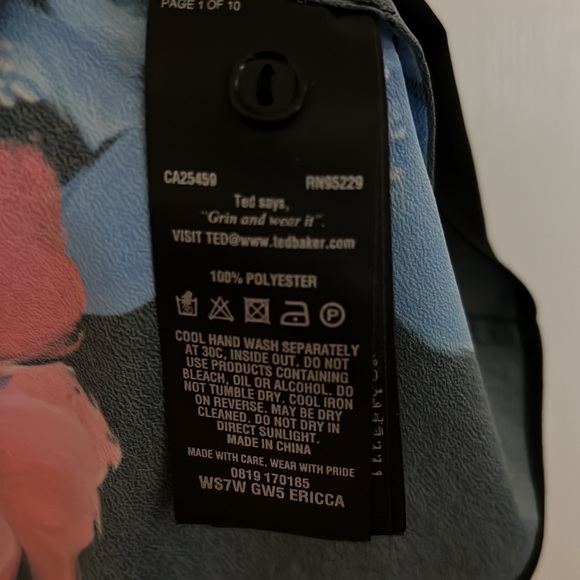 Ted Baker Printed Cami Top - Picture 4 of 4